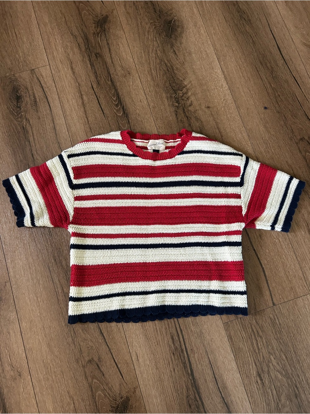 Universal Thread striped cropped sweater